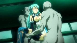 Mesmerizing hentai goddess fucked rough by horny monsters