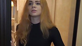 DEBT4k Fuck is that waits for the curly Russian waitress