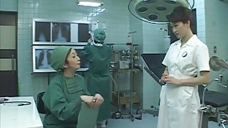 Cosplay Porn: Asians Nurses Cosplay Japanese MILF Nurse Fucked Doctors Office part 3