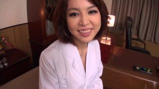 Amazing nurse Erika Nishino makes sensuous blowjob