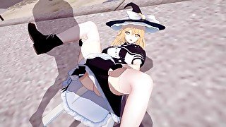 【HAPPY NEW YEAR】【2024】【MARISA KIRISAME】【HENTAI 3D】【TOUHOU PROJECT】