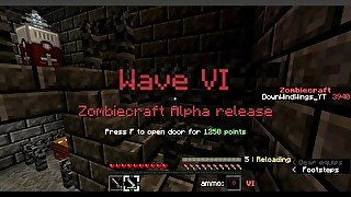 Minecraft - ZombieCraft Alpha release (Nacht - Trial 1/3)  w/ DownWindWings