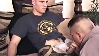 Sucking Off Soldier CJ