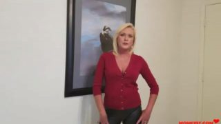 Mom gets ruthlessy pounded by son! wtf