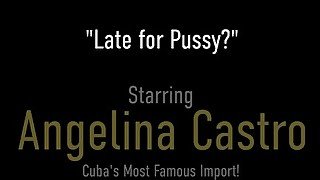 Latino BF Pleases Her Horny Miami Girl Angelina Castro By Eating Her Out!