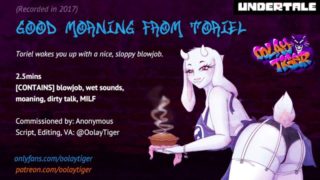 [UNDERTALE] Toriel - Good Morning Blowjob | Erotic Audio Play by Oolay-Tiger