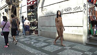 Nude In Public Drahomira