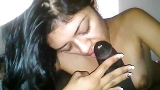 22 cute indian girl sucking big cock