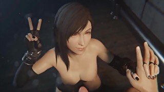 Final Fantasy Tifa Blowjob