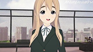 Fucking Tsumugi Kotobuki from K-ON! Until Creampie - Anime Hentai 3d Uncensored