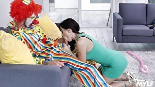 Horny Clown Dick Down