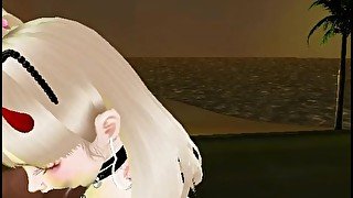 I gave an outfit for my maried slut and fucked her then 18 - IMVU