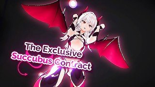 [Bonus DLC Trailer] The Exclusive Succubus Contract - Fully Voiced [Femdom] [Edging]