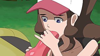 Young Trainer Deepthroats Pokemon In Hot Hentai Porn