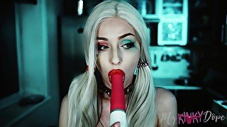 ASMR Cosplay of Harley Quinn