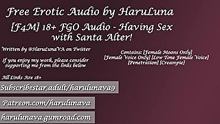 18+ FGO Audio - Having Sex With Santa Alter!