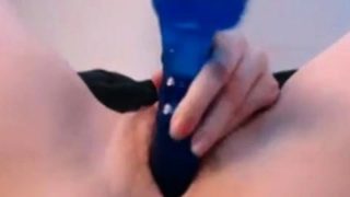 hot teen pussy tease with dildo,,