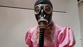 Pink PVC Sissy BDSM