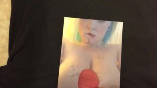 My Entry For BLUEBUNNIEXXX Cum Tribute Contest