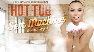 Ornella Morgan in Hot Tub Sex Machine - VRBangers