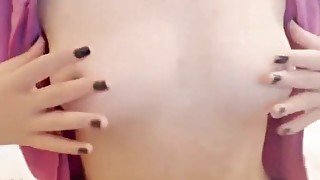 Hot Asian Cam Girl, Slim and Nice Titties