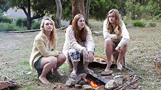 Go behind the scenes of a hippie lesbian sex retreat - BANG!