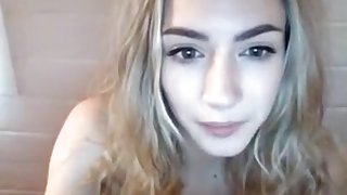 Amazing Webcam clip with Blonde scenes