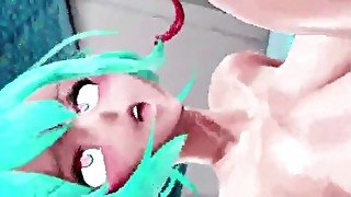 Futa Futanari Anal Gangbang DP Huge Cumshots 3D Hentai