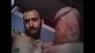 Stroking My Huge Cock Until I Cum