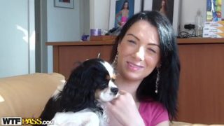 Ambrosial breasty Ella Featuring Masturbation porn video outside