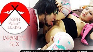 Japanese Sex: Asian Pussy Licking - VirtualPorn360