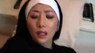 Asian nun