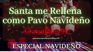 ~ESPECIAL NAVIDEÑO~ Santa Quiere Darme un Regalo MUY ESPECIAL - ASMR Audio Roleplay