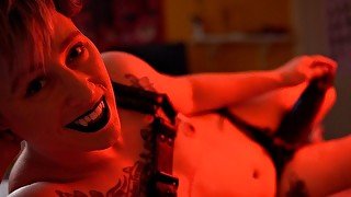 Demon Seed: trans incubus with massive cock impregnates you on Halloween night