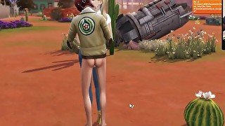 The Sims 4: Hot sex in the desert storm