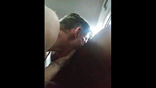 Car Sex Series: Wet Pussy Eating, Pounding Missionary