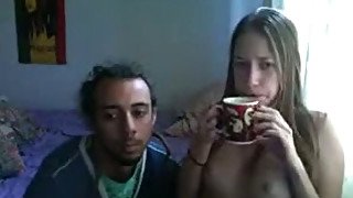 Webcam fuck from young couple