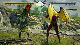 Soul Calibur VI with nude mod original character Princess Elsigh Tech N9nein background