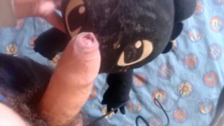 Dragon Toothless Plush in Head 3