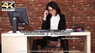 Rose "Secretary Fantasy" - UpskirtJerk