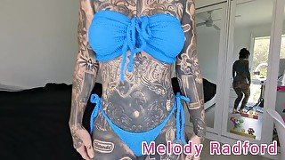 Pink and Purple Lingerie Try On Haul Melody Radford