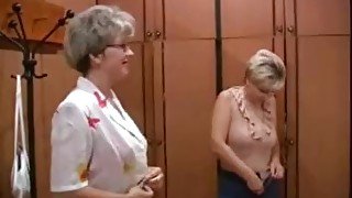 Russian Step moms Irina - Valia in the sauna