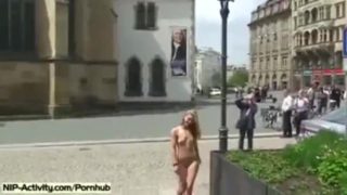 Spectacular Public Nudity With Horny Celine aka Evi C.