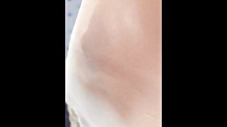 透け乳首からの濡れ透け　素人日本人おっぱい/Japanese Amateur Nipple Play