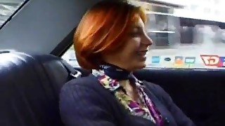 French redhead fucks hard a strange man