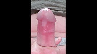 Making my sissy clitty squirt! AGAIN!! Cum whore!