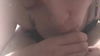 Teen blowjob with cumshot