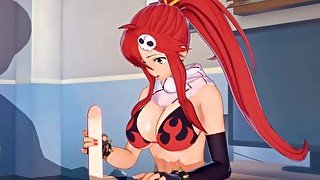 [Tengen Toppa Gurren Lagann] Yoko Littner(3d hentai)