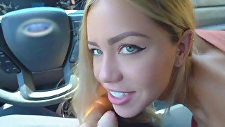 beautiful teen 18+ goes down on stepdad