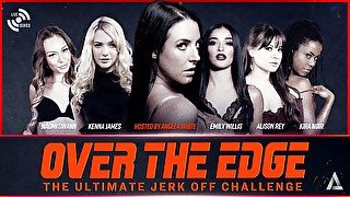 Angela White & Emily Willis in Over The Edge - The Ultimate Jerk Off Challenge